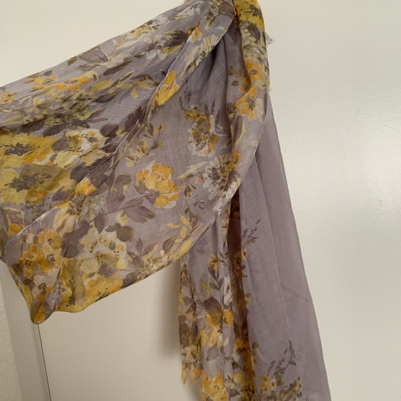 A New Day Sunflower Spring Wrap Scarf - Picture 2 of 4